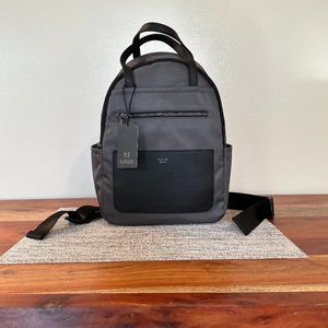 Tutilo Dorian Nylon Color Block Backpack Padded Sleeve